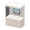 Wide Display Stand (White - Abstract Painting) NH Icon.png