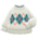 Argyle sweater's White variant