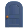 Blue Wooden Door (Round) NH Icon.png