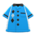 Bowling shirt's Blue variant