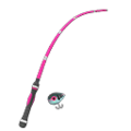 Fish Fishing Rod (Pink) NH Icon.png
