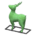 Illuminated reindeer's Green variant