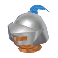 Knight's helmet