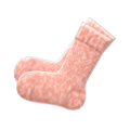Mixed-Tweed Socks (Pink) NH Icon.png