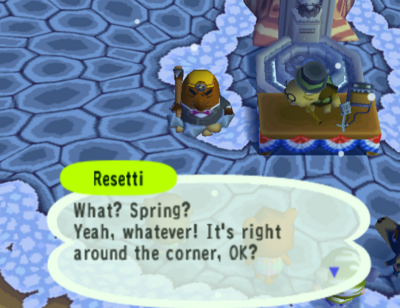 groundhog day animal crossing