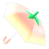 peach umbrella
