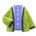 Quilted Jacket's Lime variant