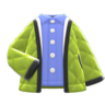 Quilted Jacket (Lime) NH Icon.png