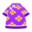 Silk Floral-Print Shirt (Purple) NH Icon.png