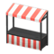 Stall (Black - Red Stripes) NH Icon.png
