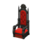 Throne (Black - Red) NH Icon.png