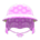 Veiled gardening hat's Pink variant
