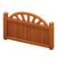 wood partition