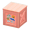 Wooden Box (Pink - Colorful Stickers) NH Icon.png