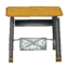 desk with cloth
