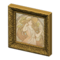 Fancy Frame (Gold - Faded Portrait) NH Icon.png