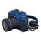SLR Camera (Dark Blue) NH Icon.png