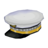 White police cap