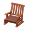 Artful Chair (Cherry Wood - Azuki Red) NH Icon.png