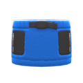 Boa Skirt (Blue) NH Icon.png