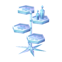 Ice side table