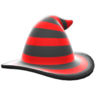 Mage's Striped Hat (Red) NH Icon.png