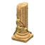 ruined broken pillar