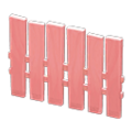 Vertical-Board Fence (Pink) NH Icon.png