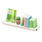 Wall-Mounted Bookshelf (White - Resort) NH Icon.png