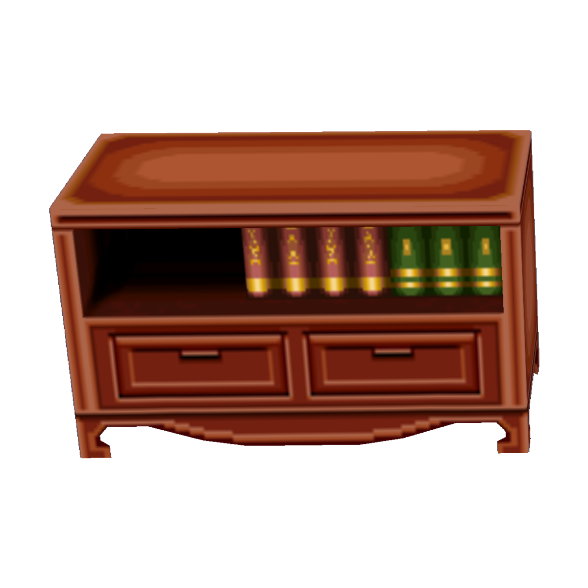 Classic bookcase (City Folk) Animal Crossing Wiki Nookipedia