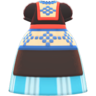 Milkmaid Dress (Blue) NH Icon.png