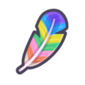 Rainbow Feather NH Inv Icon.png