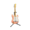 Rock Guitar (Coral Pink - Pop Logo) NH Icon.png