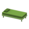 Simple Bed (Green - Green) NH Icon.png