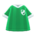 Soccer-uniform top's Green variant