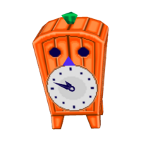 Spooky clock