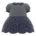 Floral Lace Dress's Black variant