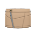 Pleather Skirt (Beige) NH Icon.png
