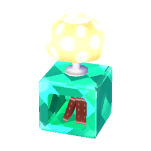 Polka-Dot Lamp (Emerald - Caramel Beige) NL Model.png