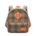 Checkered backpack's Brown variant