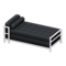 Cool Bed (White - Black) NH Icon.png