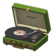 Portable record player's Green variant