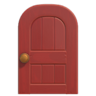 Red Wooden Door (Round) NH Icon.png