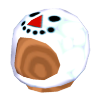 Snowman head