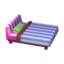 stripe bed