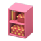 Upright Organizer (Pink - Two-Tone Dots) NH Icon.png