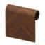 Chocolate Herringbone Wall
