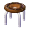 Donut Stool (Silver - Chocolate Donut) NL Model.png