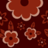 The Red flowers pattern for the table lamp.