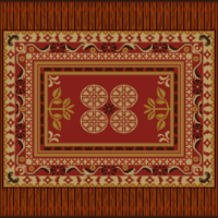 Texture of exotic rug
